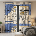 Bohemian Art Curtains