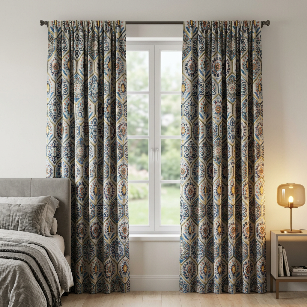 Vintage Mediterranean Curtains