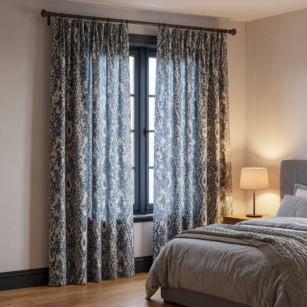 Ikat Fabric Curtains