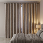 Metallic Stripe Curtains