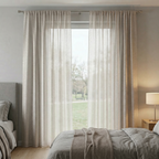 Luxury Pleated Sheer Tulle Curtains