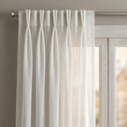 Modern Organic Textured Linen Curtains
