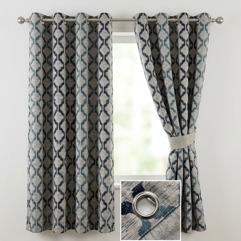 Ogee Pattern Curtains