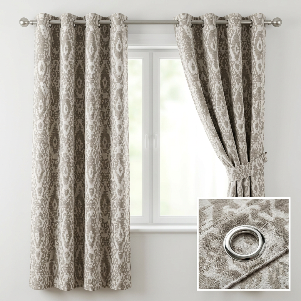 Ikat Fabric Curtains