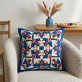 Colorful Patchwork Cushion Cover