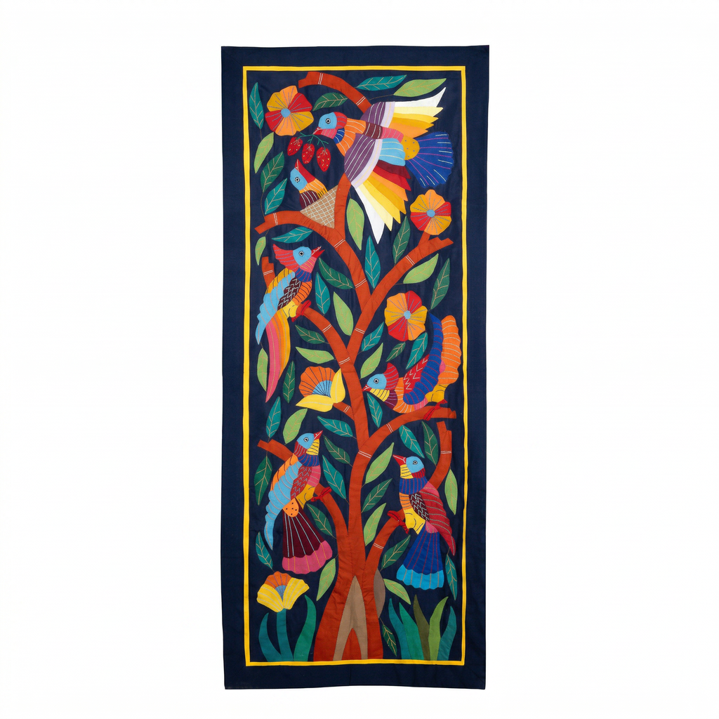 Tree Of Life Quilt Patch Work Khayyamian Tapestry
