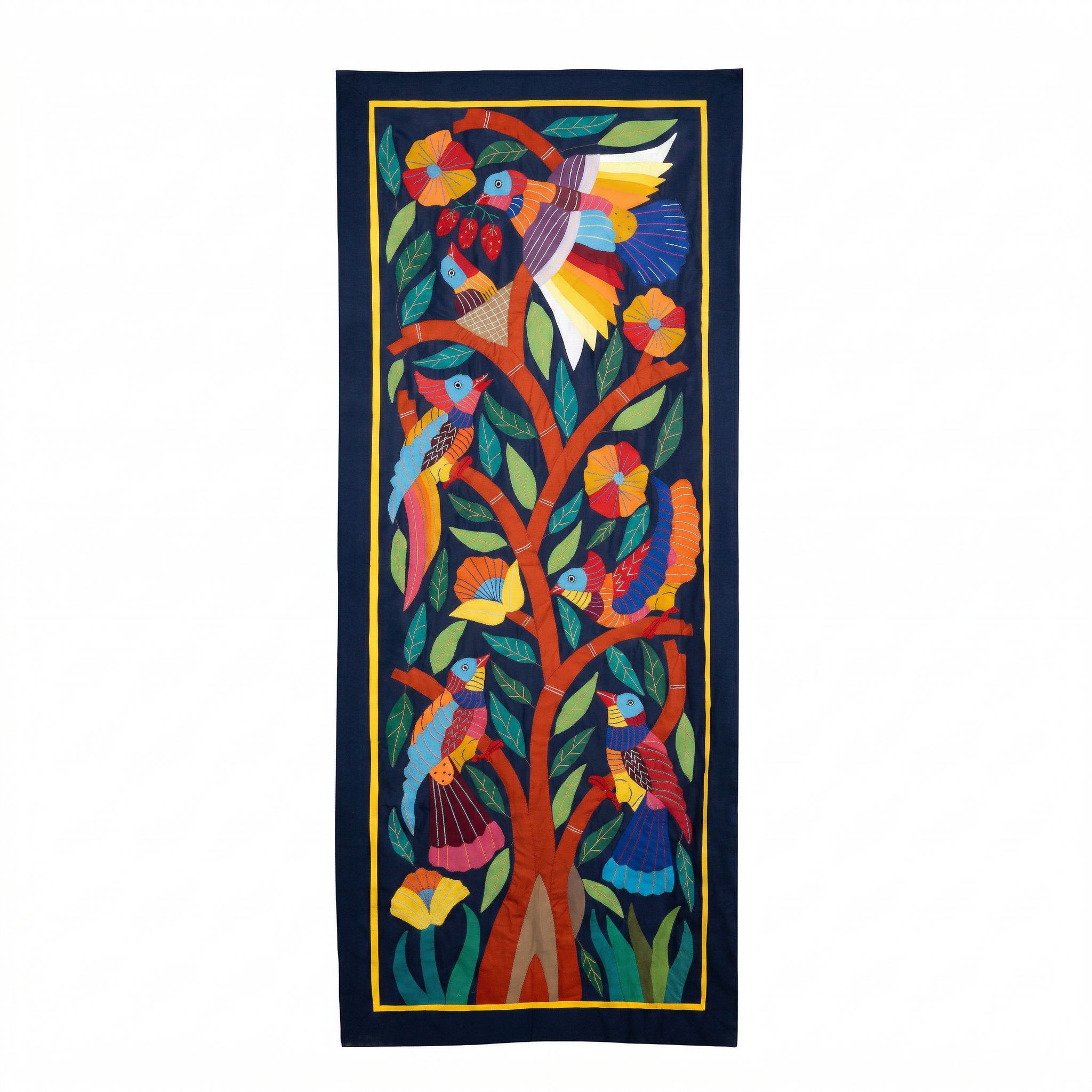 Tree Of Life Quilt Patch Work Khayyamian Tapestry