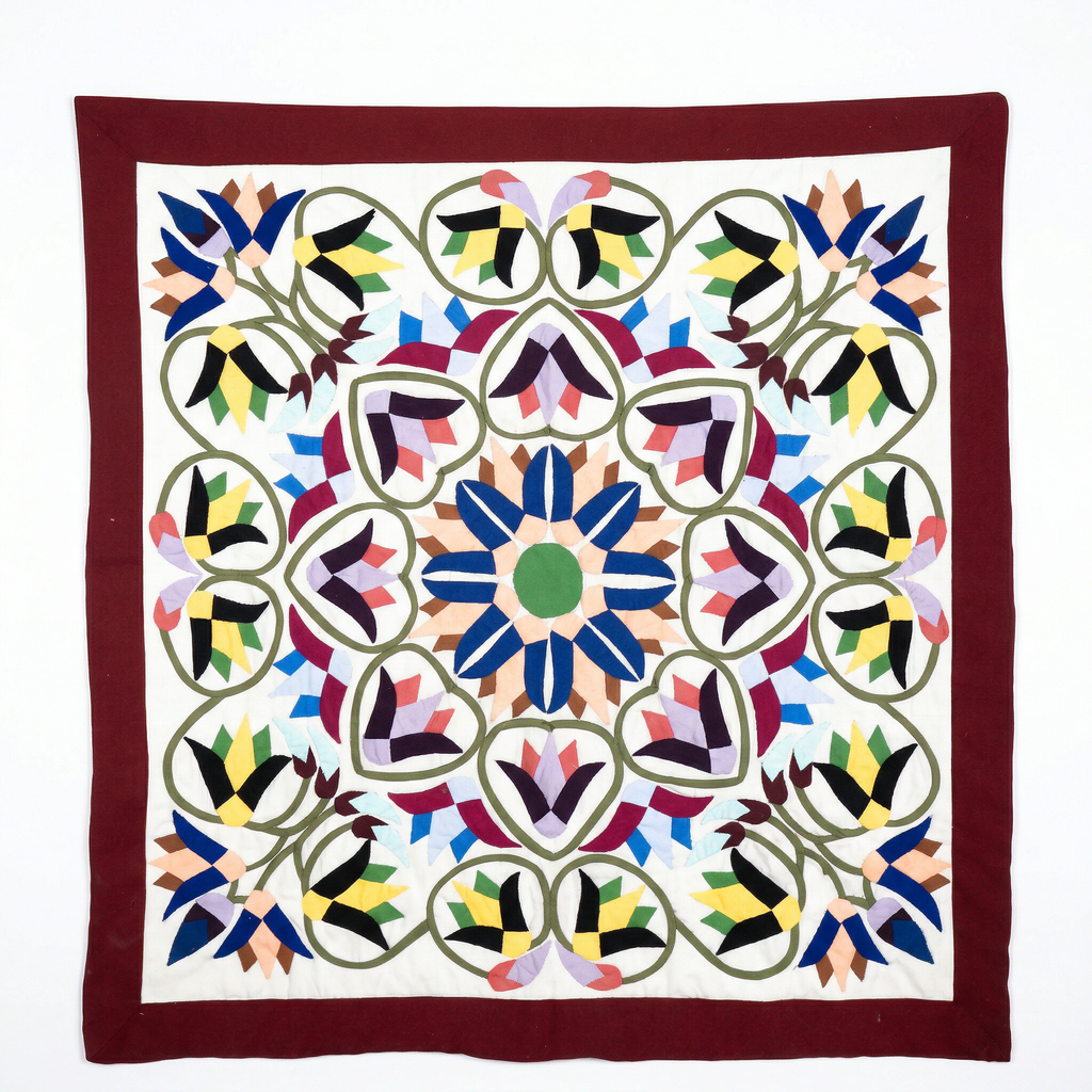 Handmade Quilt-Patchwork Khayyamian Tapestry