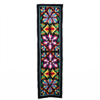 Colorful Geometrical Cotton Patchwork Khayyamian Tapestry