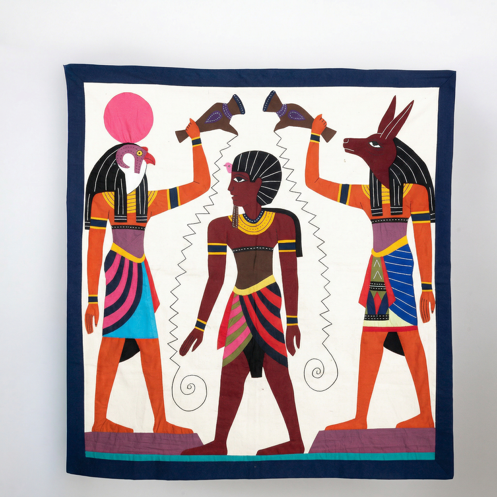 Ancient Egyptian  Khayyamian Wall Tapestry