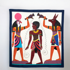 Ancient Egyptian  Khayyamian Wall Tapestry