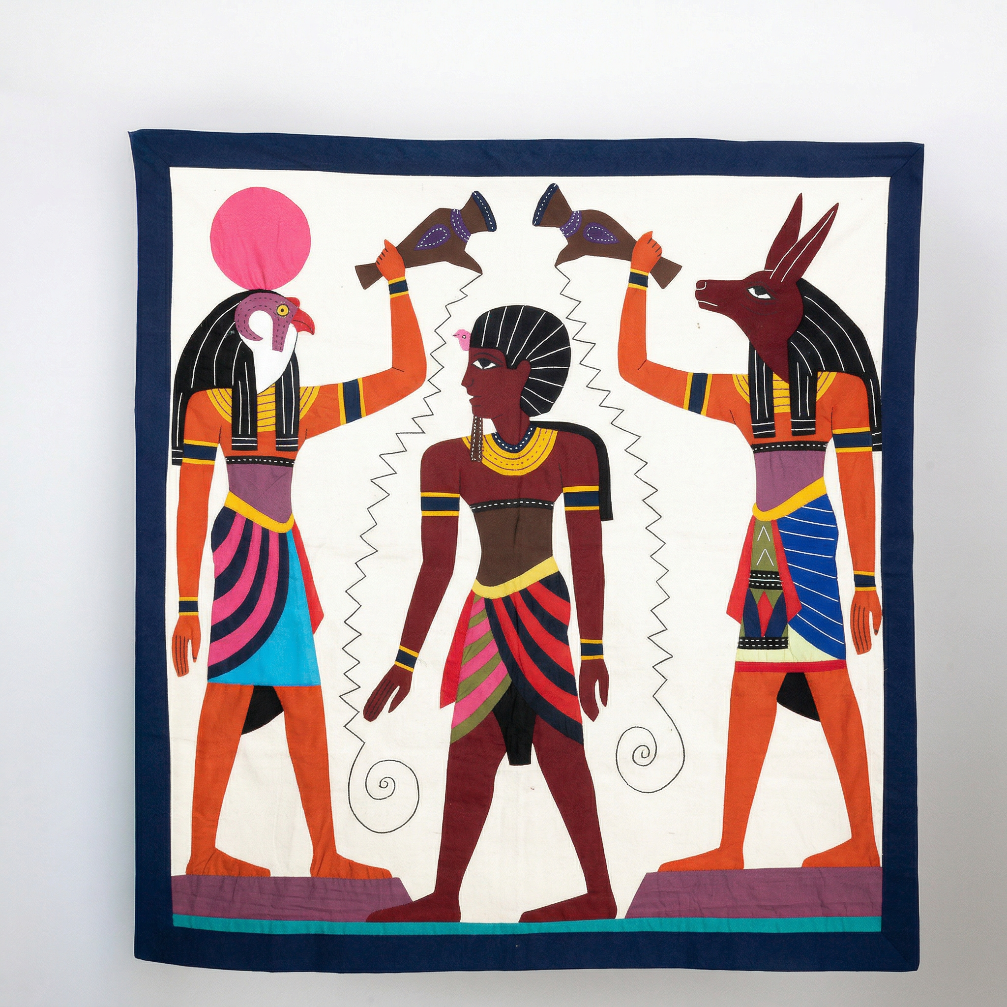 Ancient Egyptian  Khayyamian Wall Tapestry