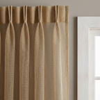 Geometric Open Weave Lattice Net Curtain