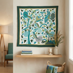 Cotton Appliqué Patchwork Khayyamian Tapestry