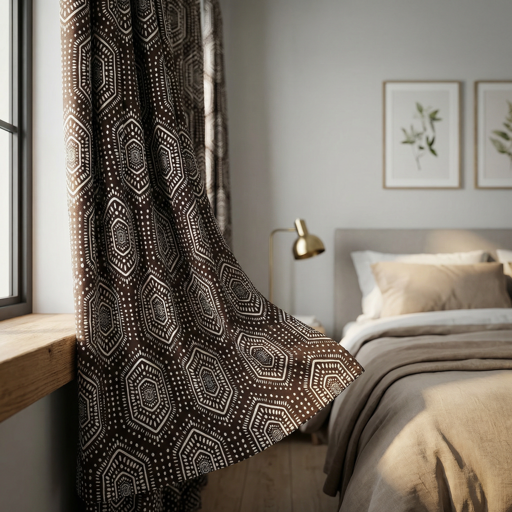 Hexagon Collection Curtains