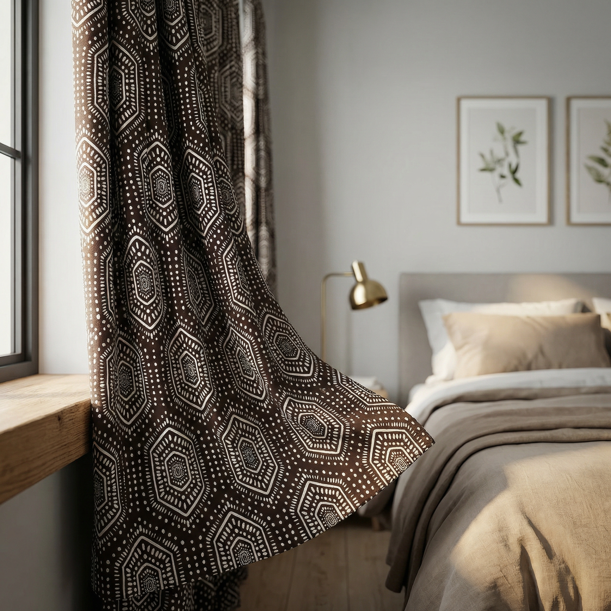 Hexagon Collection Curtains