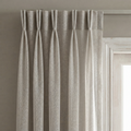 Textured Slub Tulle Semi Sheer Curtain