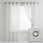 Modern Organic Textured Linen Curtains