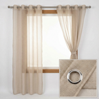 Luxury Pleated Sheer Tulle Curtains