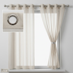 Luxury Pleated Sheer Tulle Curtains