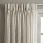 Modern Organic Textured Linen Curtains