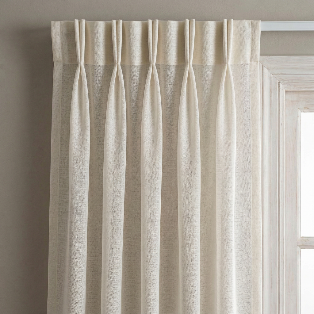 Luxury Shiny Fine Tulle Sheer Curtains