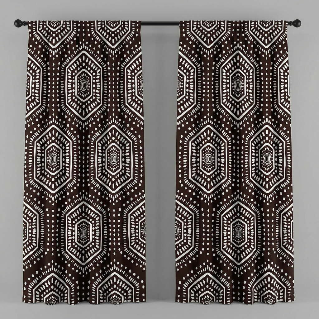 Hexagon Collection Curtains