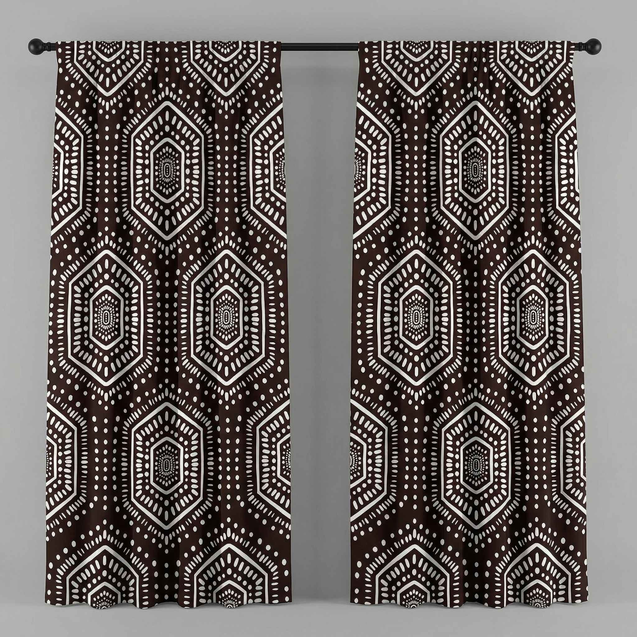 Hexagon Collection Curtains