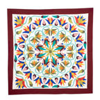 Handmade Colorful Textile Art  Patchwork Khayyamian Tapestry