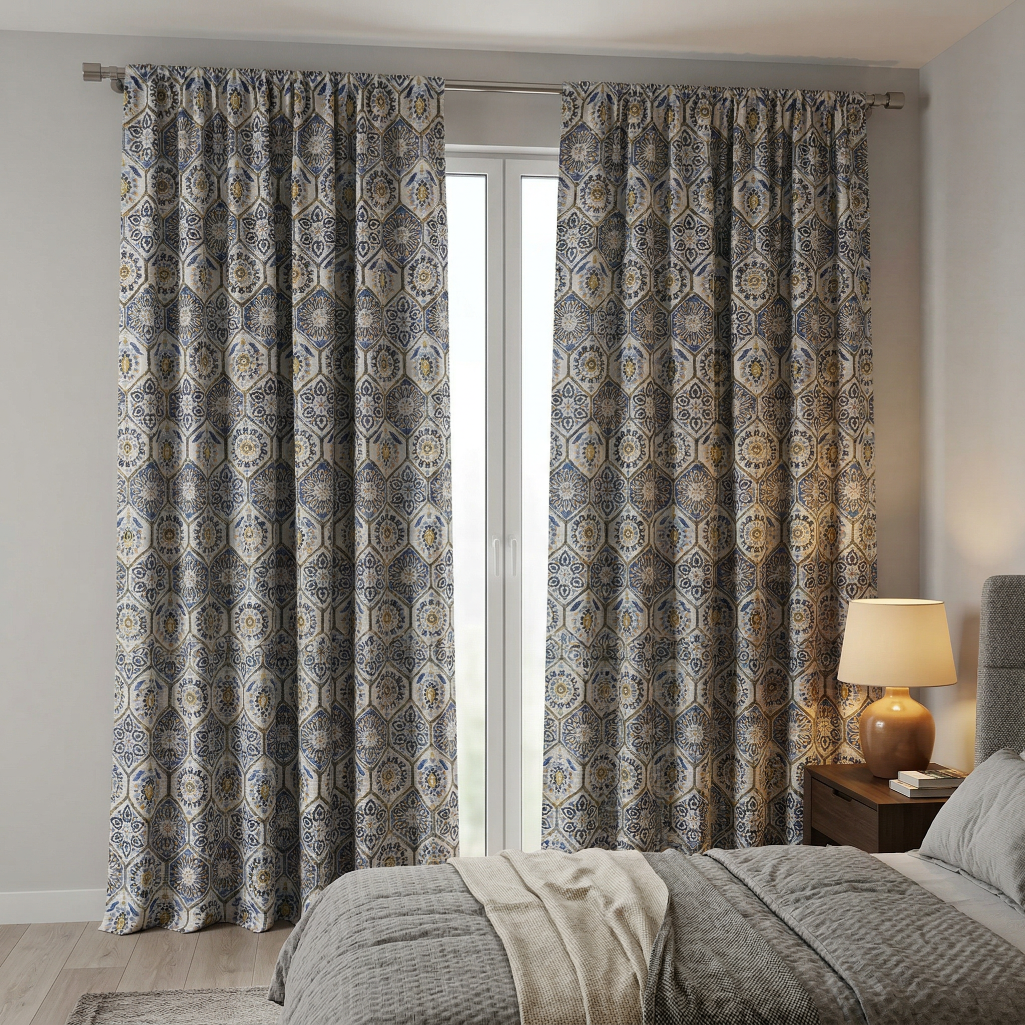 Vintage Mediterranean Curtains