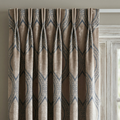 Scandinavian Geometric Jacquard Curtains