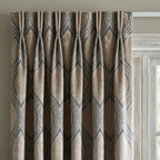 Scandinavian Geometric Jacquard Curtains