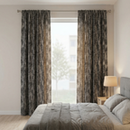 Textured Chenille Pattern Curtains