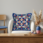 Colorful Patchwork Cushion Cover