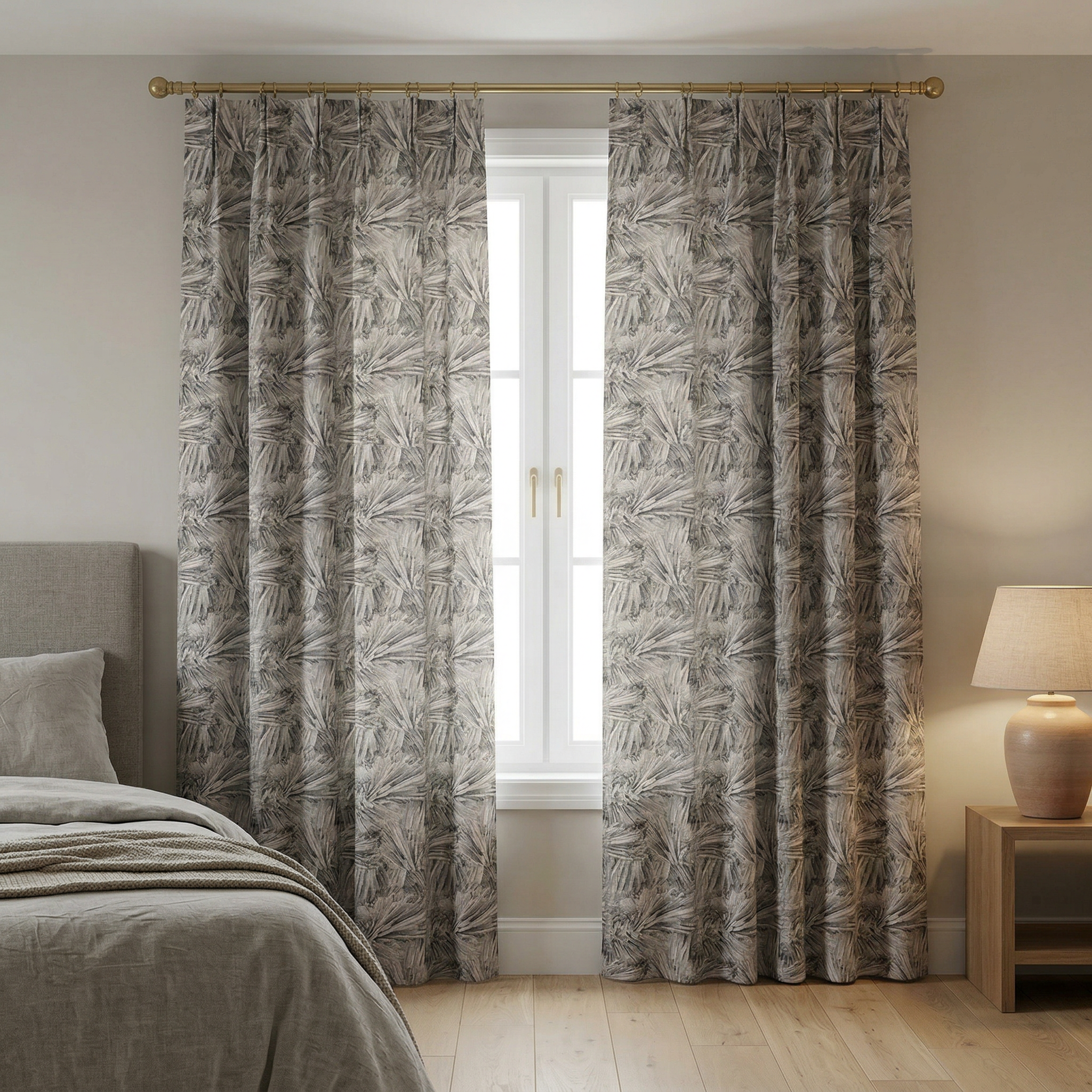 Textured Shag Pile Curtains