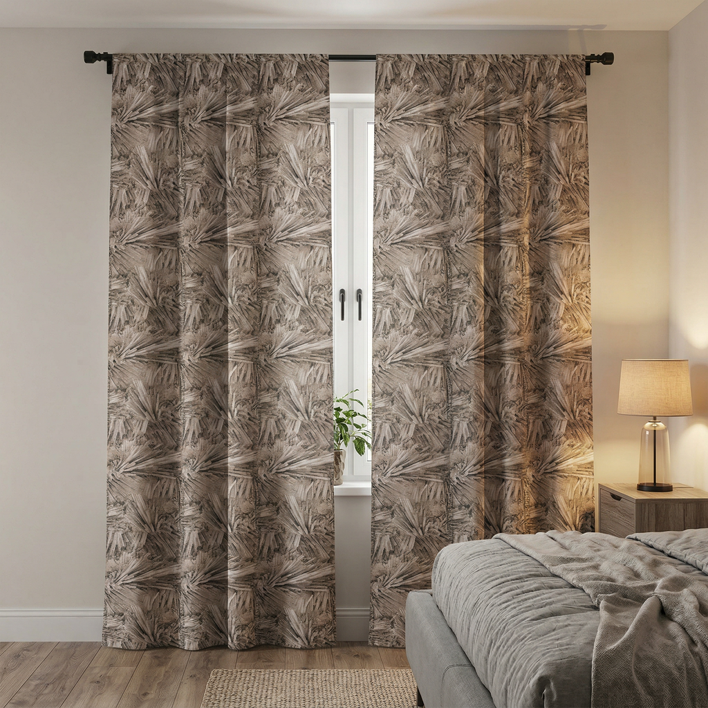 Textured Shag Pile Curtains