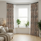 Geometric Diamond Pattern Curtains