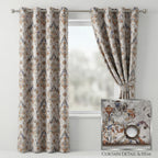 Light Gray Gobelin Curtains