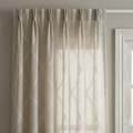 Luxury Mix Diamond Linen Curtains