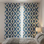 Geometric hexagon Curtains