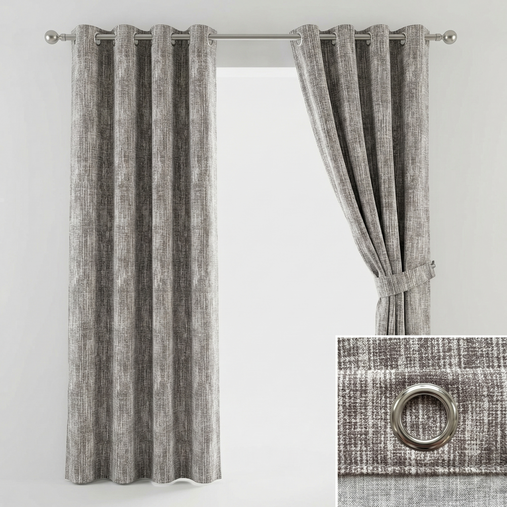 Textured Chenille Curtains