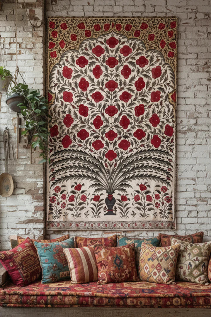 Reed Indian Tree Wall Tapestry