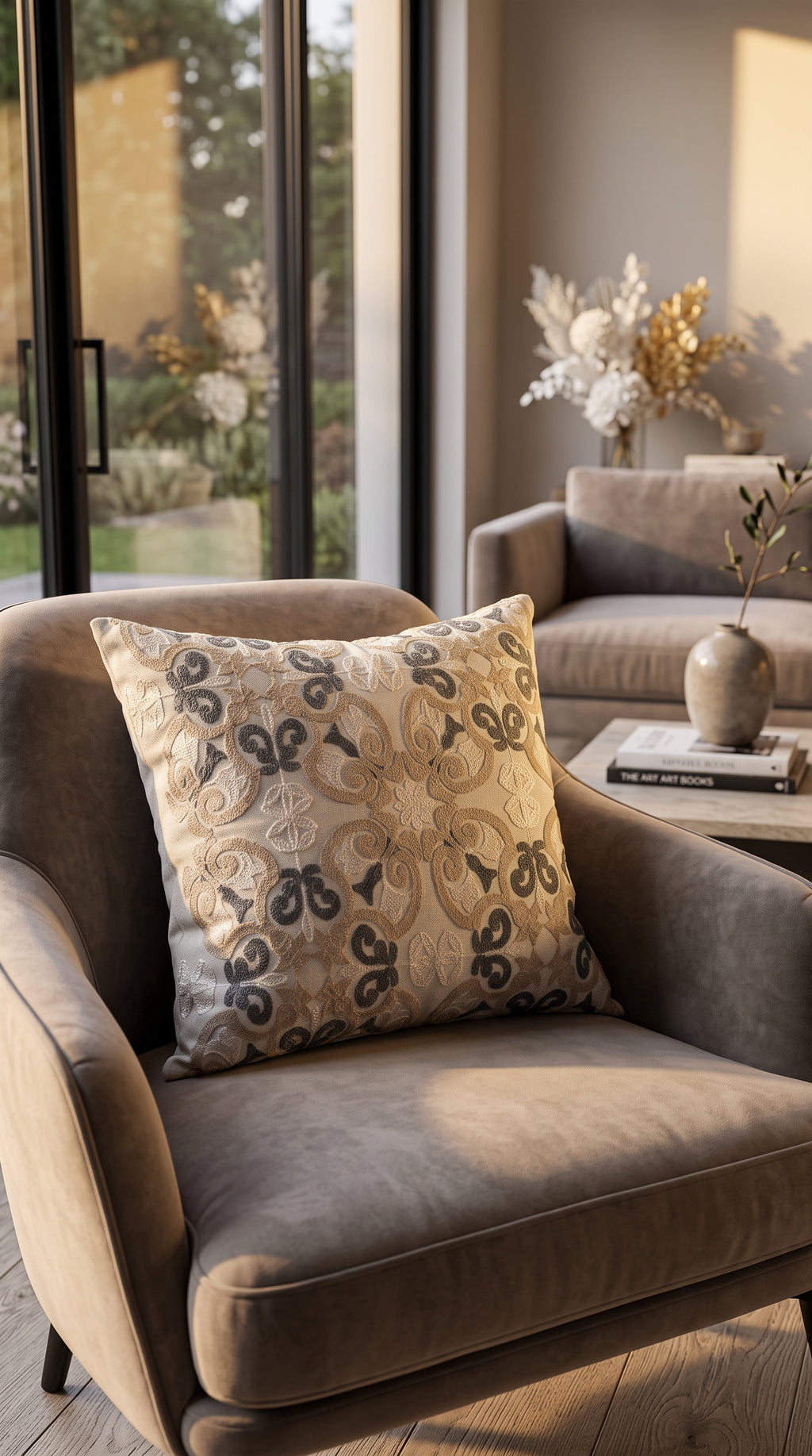 Latte Caramel Cushion Cover