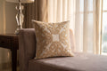 Beige Royal Cushion Cover