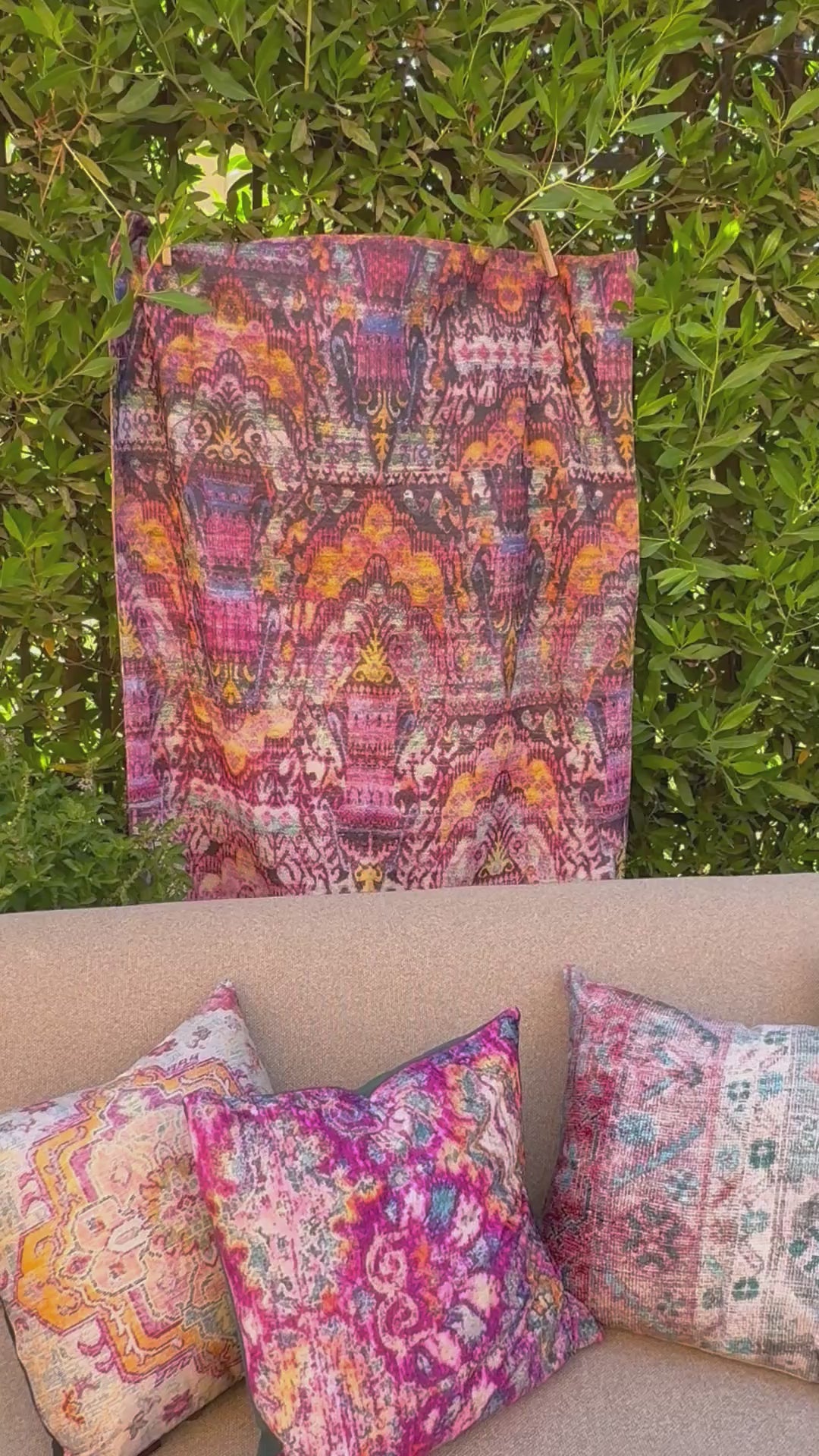 Indian Bohemian Wall Tapestry