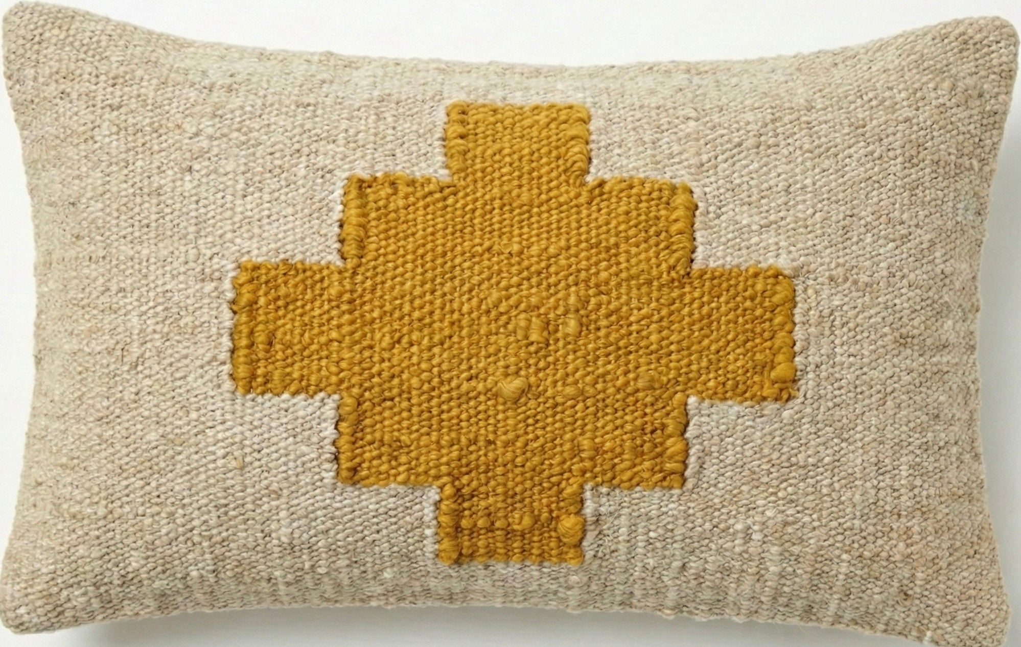 Raw Wool Heritage Cushion Cover