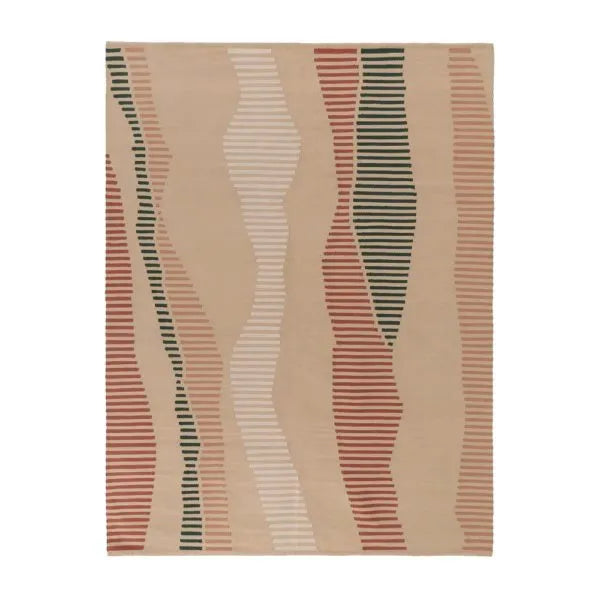 Hatches Handwoven Cotton Rug