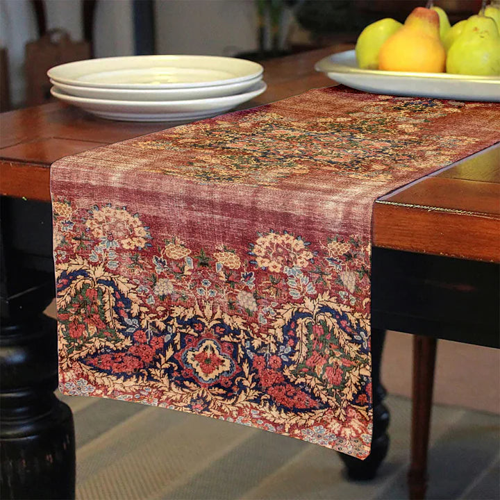 Vintage Destressed Table Runner