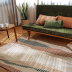 Hatches Handwoven Cotton Rug