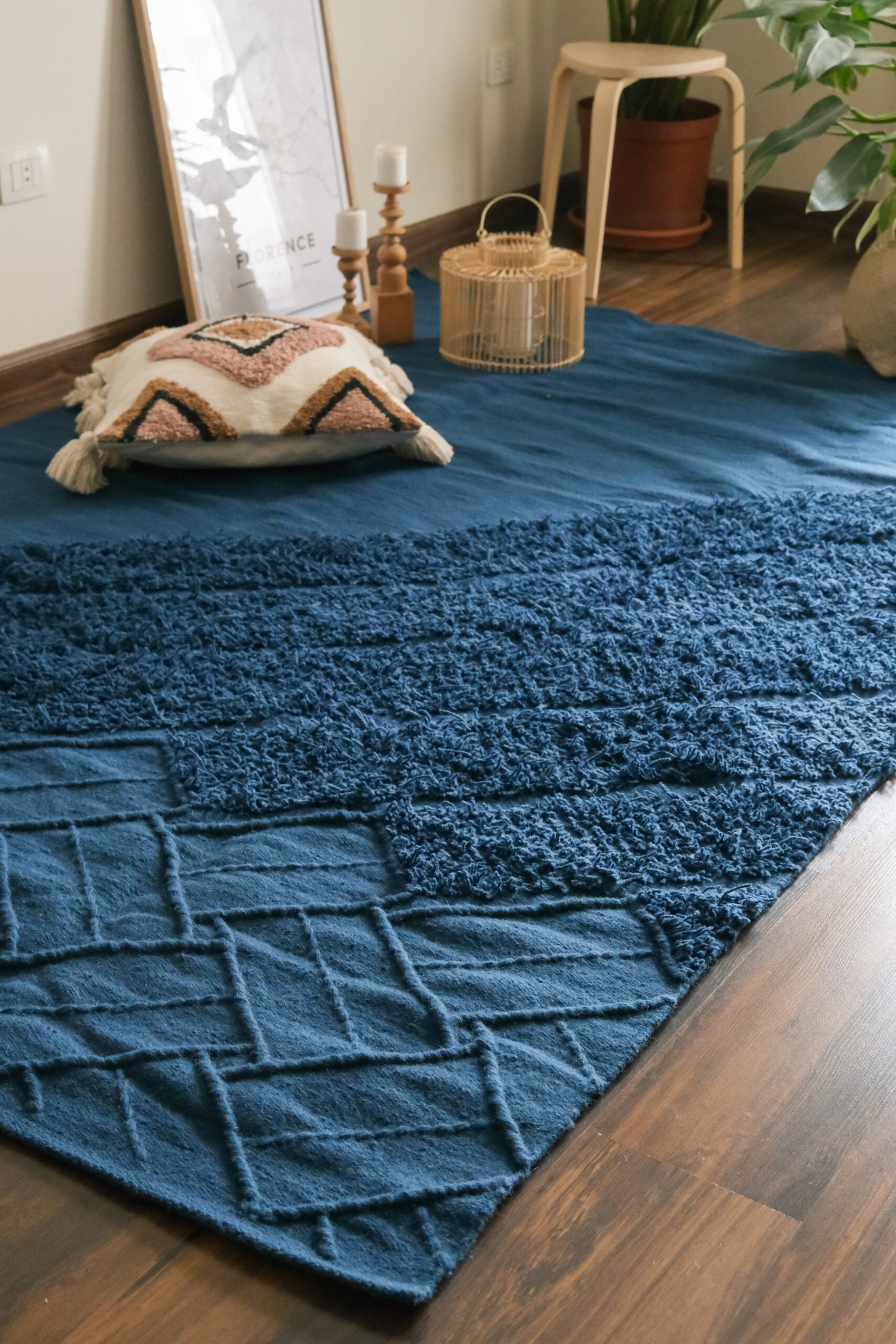 Ersa Blue Kilim Rug